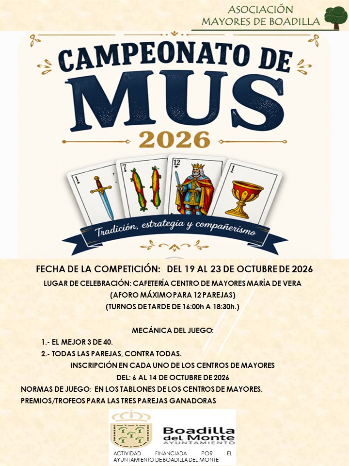 CAMPEONATO MUS 2026